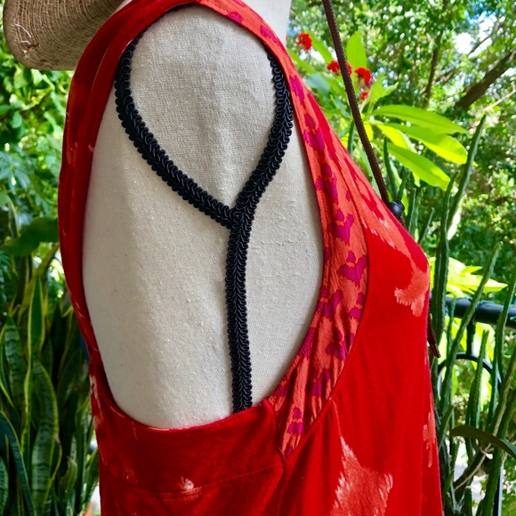 Anthropologie Fei Criss Cross Tank Tunic - Picture 4 of 7